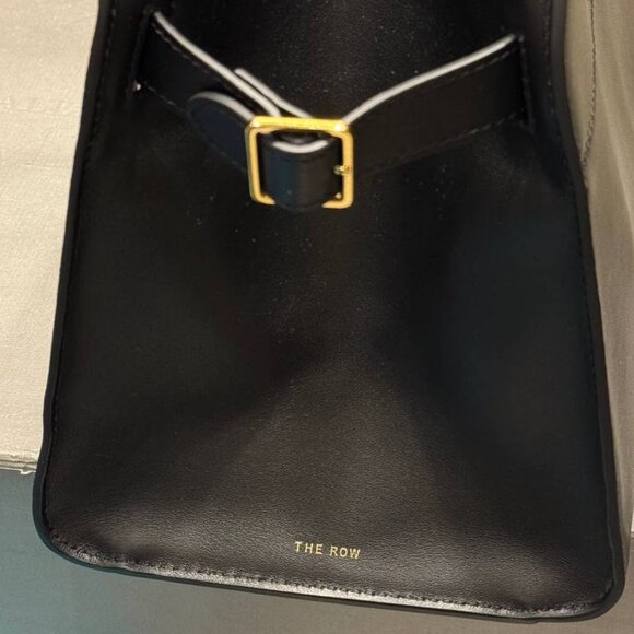 The Row Margaux 12 Soft leather black - Picture 5 of 5